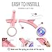 Umatoll Colorful Lighting Baby Balance Bike Toys for 1 Year Old Girl Gifts Adjustable Seat First Birthday Gifts 1224 Months Toddler Bike Pink - Image 4