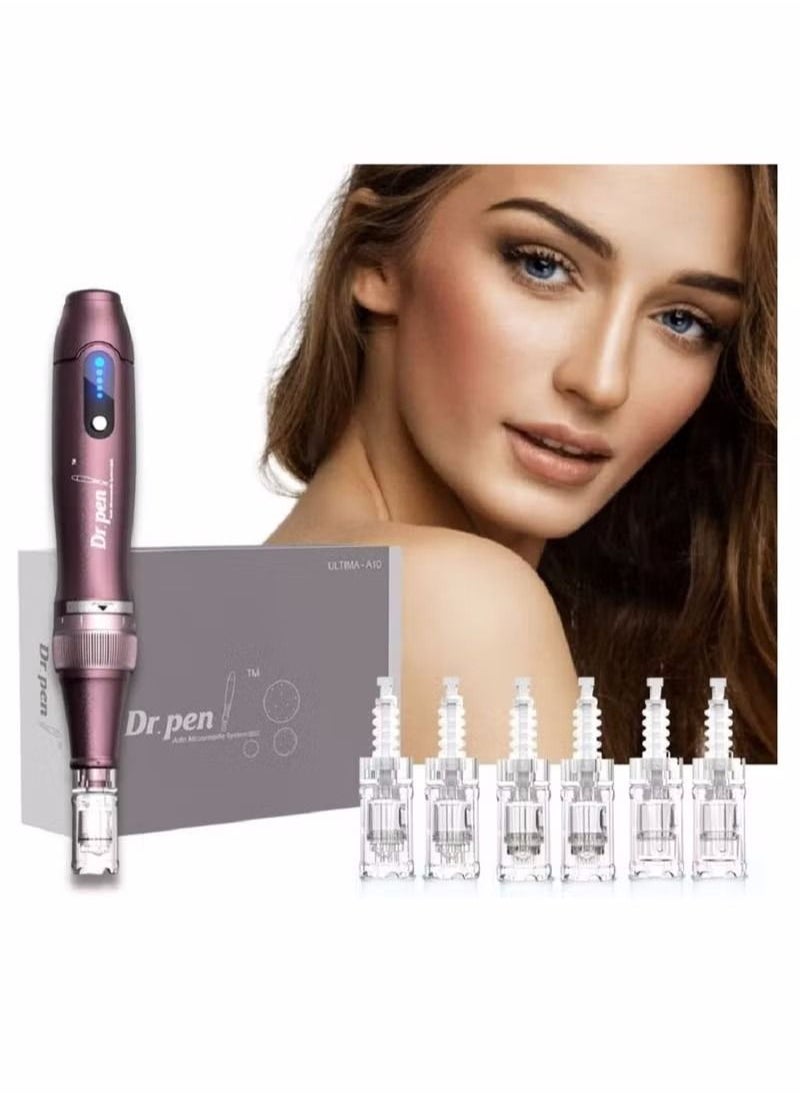 Dr.pen Dr. Pen Ultima A10,Wireless Derma Pen Beauty Pen with 6 Needle ,Trusty Skin Care Tool Kit for Fast Results  - Image 1