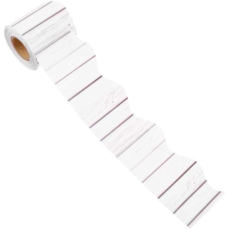 1 Roll of Border Paper for Bulletin Board Border DIY Paper Decorative Board Decor - Image 1