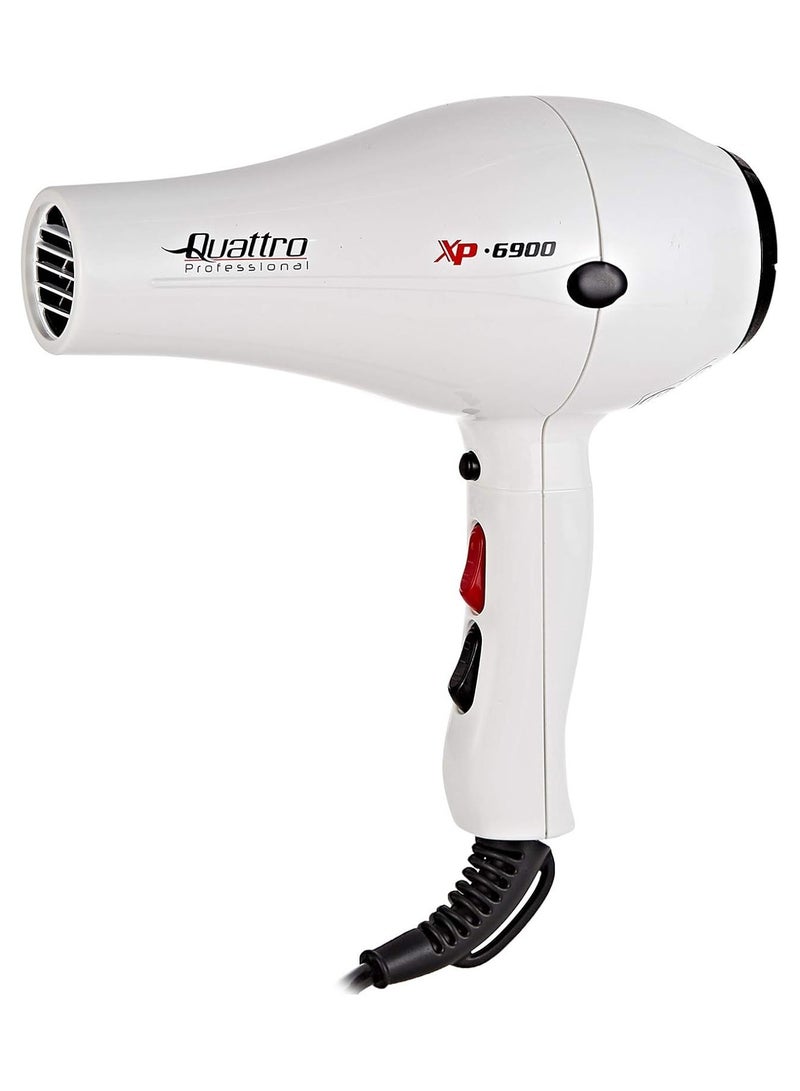 كواترو مجفف الشعر كواترو بروفيشنال XP 6900-أبيض - Image 1