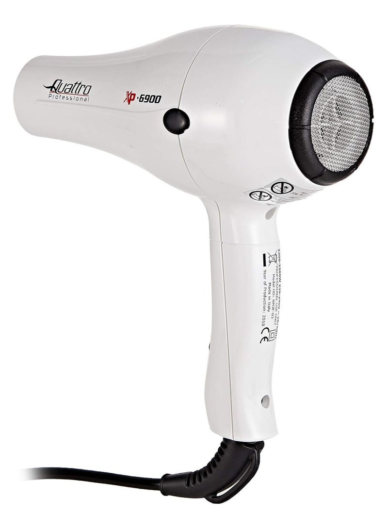 كواترو مجفف الشعر كواترو بروفيشنال XP 6900-أبيض - Image 2