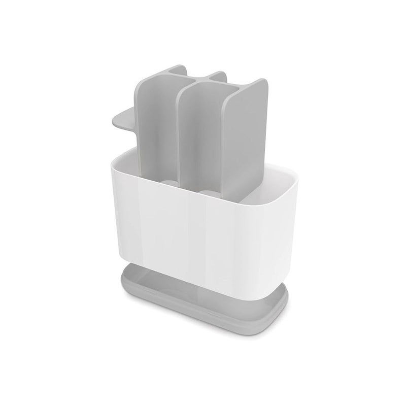 Foroly Toothbrush Holder, Toiletries Holder Stand Plastic Storage Organizer for Tooth Paste & Tooth Brush (Grey) - Image 4