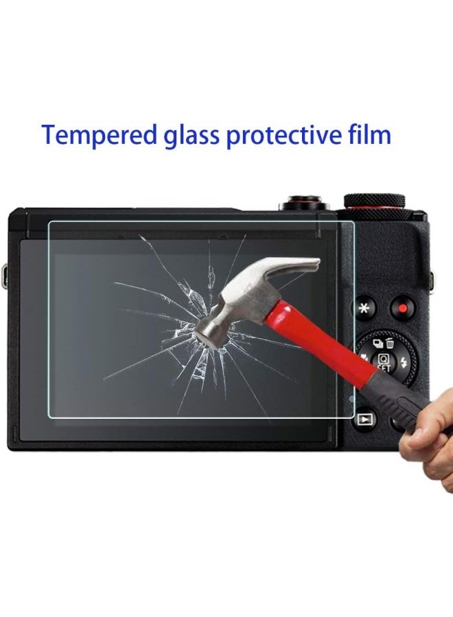 "2 PCS Screen Protector for Canon EOS G7X III G7X mark III G7X3 Tempered Glass Cover 0.3mm 9H Hardness Anti-Scrach Anti-Bubble " - Image 4