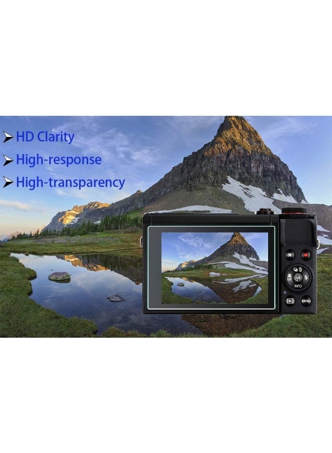"2 PCS Screen Protector for Canon EOS G7X III G7X mark III G7X3 Tempered Glass Cover 0.3mm 9H Hardness Anti-Scrach Anti-Bubble " - Image 5