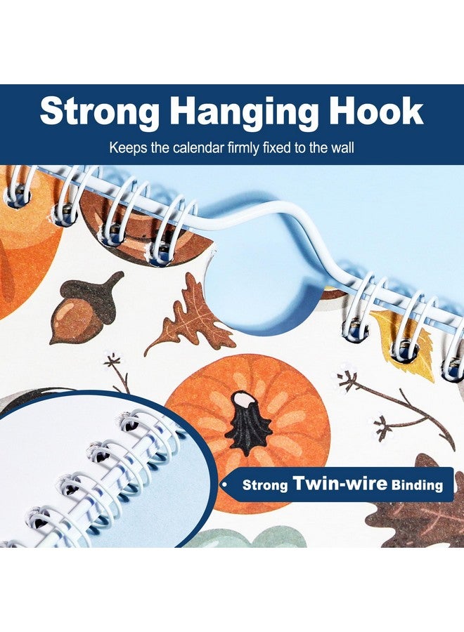 SUNEE 2024-2025 Large Wall Calendar 22.75"X15.5" With Lines, 21 Month Calendar From October 2024 To June 2026, Vertical Large Monthly Calendar 2024 For Wall, Seasons Color - Image 3