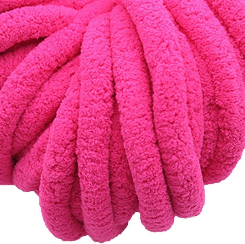 Chunky Yarn, Knit Chenille,Arm,Fluffy, Knitting - Image 5