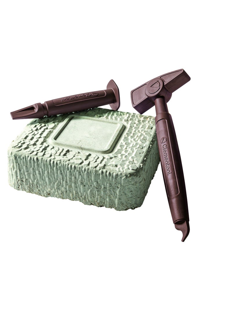 Clementoni Archeofun Velociraptor Fossils | Dig, Discover and Assemble the Skeleton | Glow in the dark Dinosaur | STEM Toys | Science Toys | Educational & Learning Toy | Enhance Problem-solving Skills & Fine Motor Skills | Improves Coordination & Creativity | Gift for Kids and Toddlers - Image 3