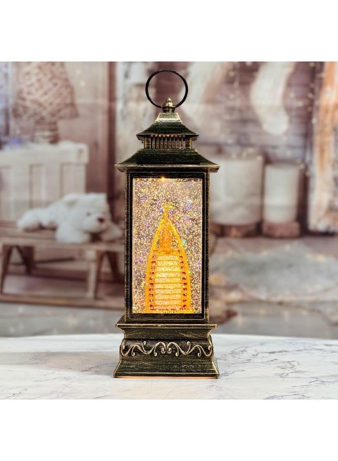 فانوس كرة الماء برج العرب من DYD - هدية زخرفية أنيقة بتقنية LED، برونزي GMXDB004-2 من DYD دلايتس - Image 1