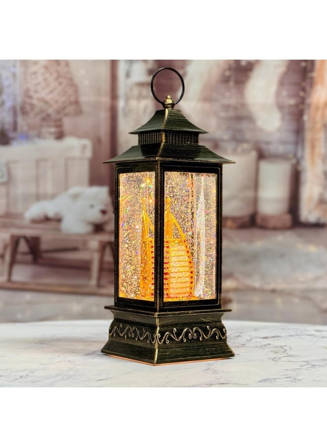 فانوس كرة الماء برج العرب من DYD - هدية زخرفية أنيقة بتقنية LED، برونزي GMXDB004-2 من DYD دلايتس - Image 3