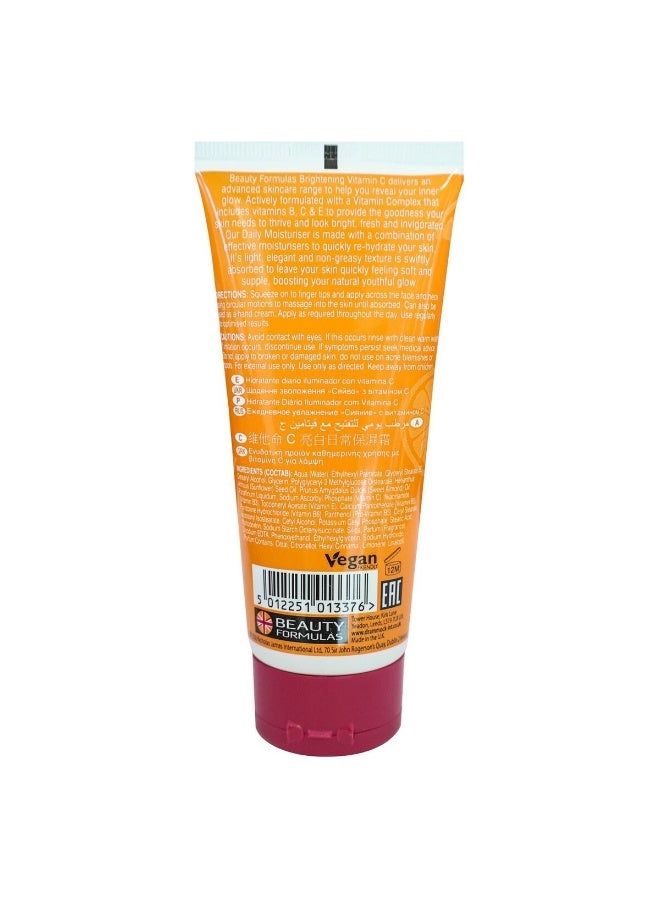 BEAUTY FORMULAS Brightening Vitamin C Daily Moisturiser - 100ml - Image 2