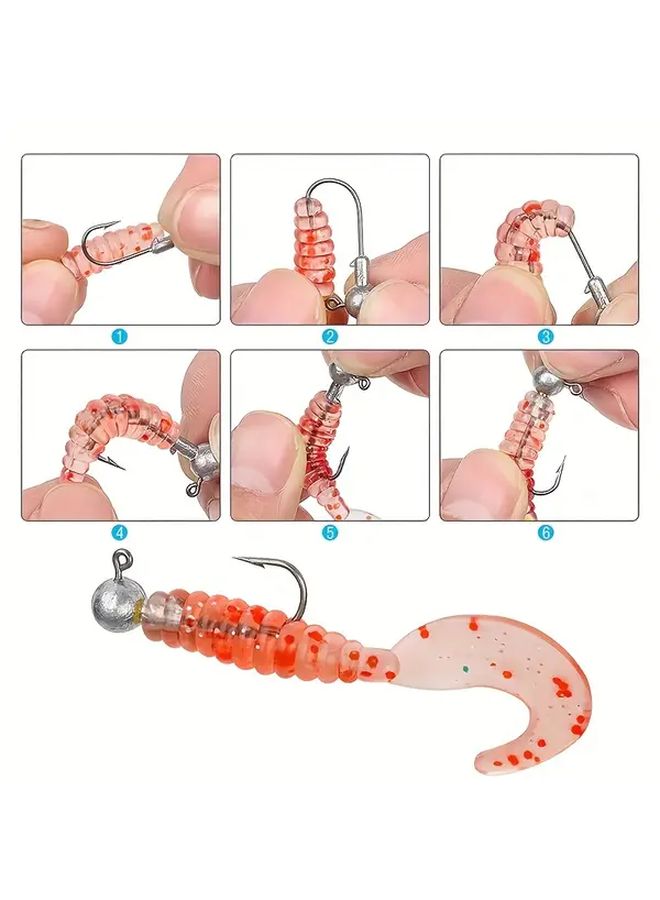 Crank Jig Head Hooks 10pcs 2 5g To 14g 0 09oz Silvery Hard Bait For Fishing - Image 5