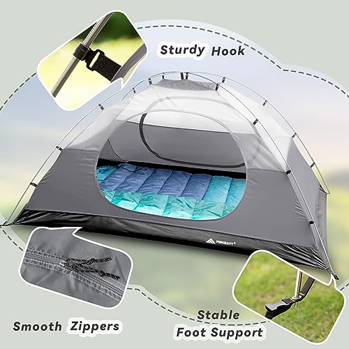 Forceatt Camping Tent-2 Person Tent, Waterproof & Windproof. Lightweight Backpacking Tent, Easy Setup, Suitable for Outdoor and Hiking Traveling - Image 4