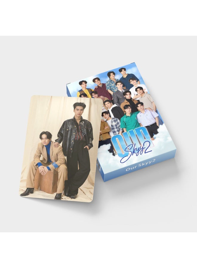 NIBEMINENT 30 Pcs TV Series of Thailand Our Skyy 2 Lomo Cards Card For Fans Collection Gifts - Image 2