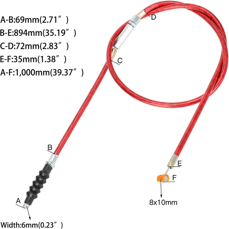 YOXUFA Clutch Cable for Dirt Bikes - Image 4