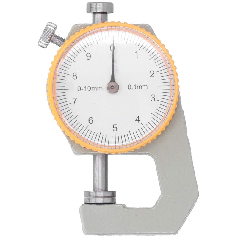 0 10mm Thickness Gauge Dial Micrometer High Precision Measurement Tool For Leather DIY Crafts - Image 2