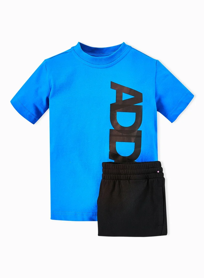 Adidas Youth T-Shirt+Shorts Set