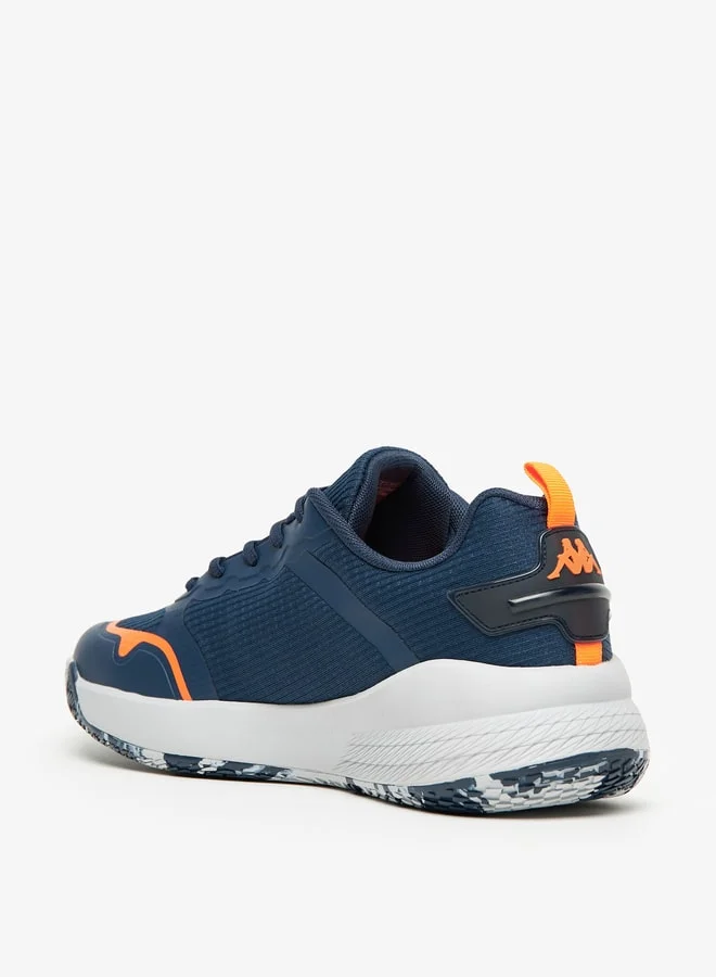 Kappa Mens' Logo Detail Shoes with Lace-Up Closure