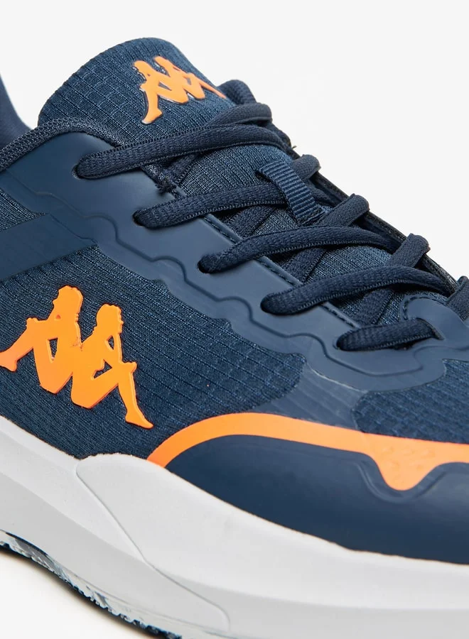 Kappa Mens' Logo Detail Shoes with Lace-Up Closure