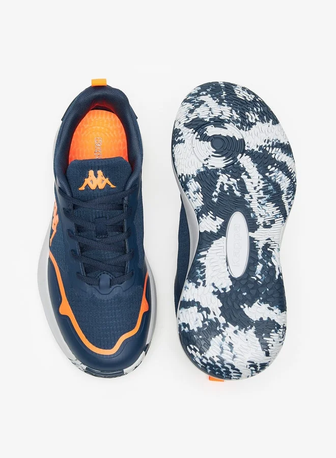 Kappa Mens' Logo Detail Shoes with Lace-Up Closure