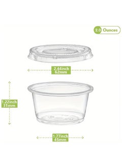 Star 100 Sets 5.5oz Portion Cups with Lids  - Image 2