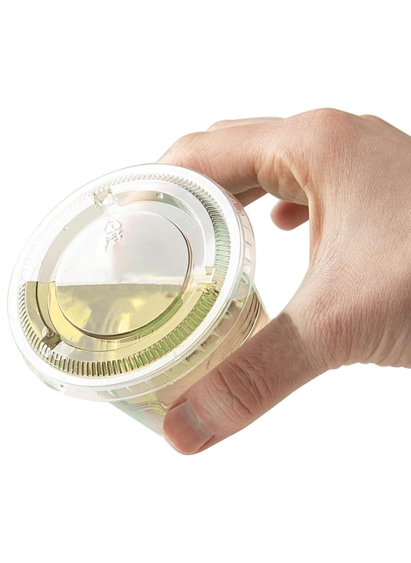 100 Sets 5.5oz Portion Cups with Lids