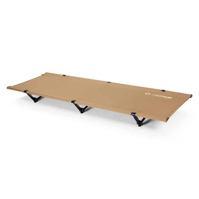 Helinox Cot One Lightweight Compact Collapsible Portable Camping Cot Regular Coyote Tan
