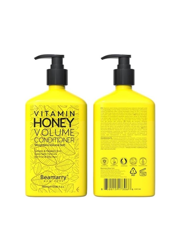 بيماري بياماري بلسم فيتامين العسل لتكثيف الشعر – ترطيب خفيف وتحكم في التجعد – 380 مل - Image 3