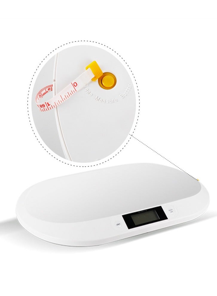 New electronic weighing scale for newborns with measuring tape 20kg - Image 3