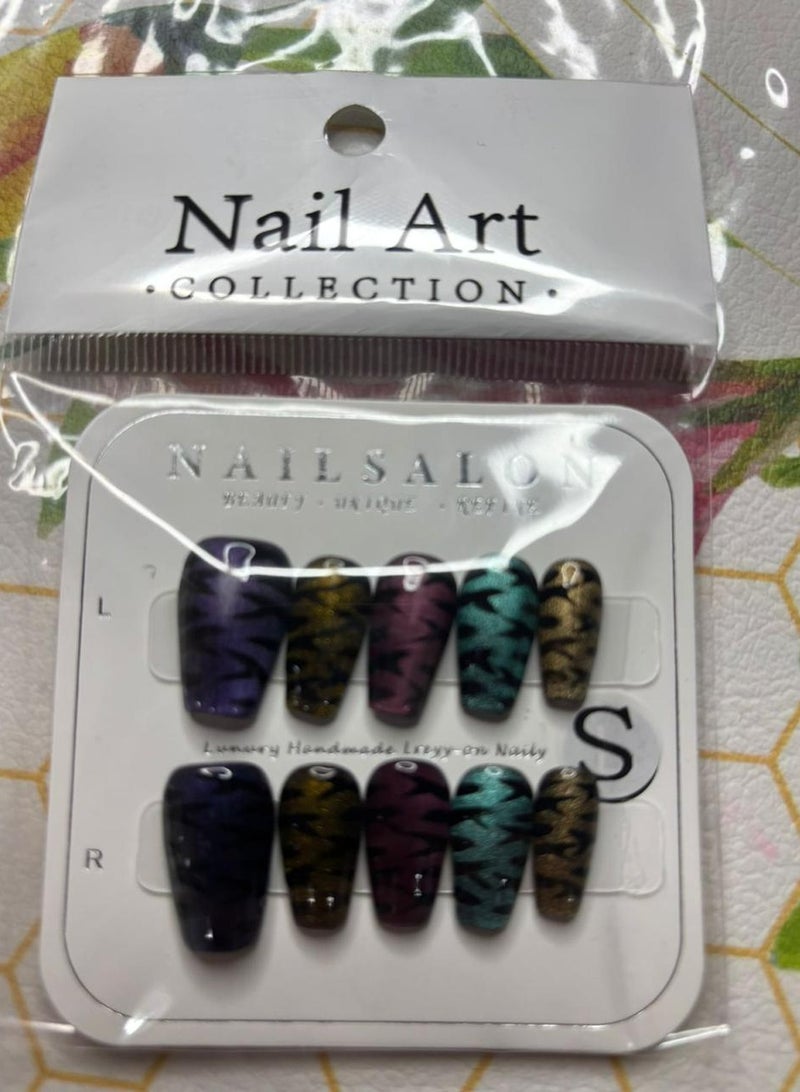 اضغط على الأظافر - أسلوب النمر - Image 3