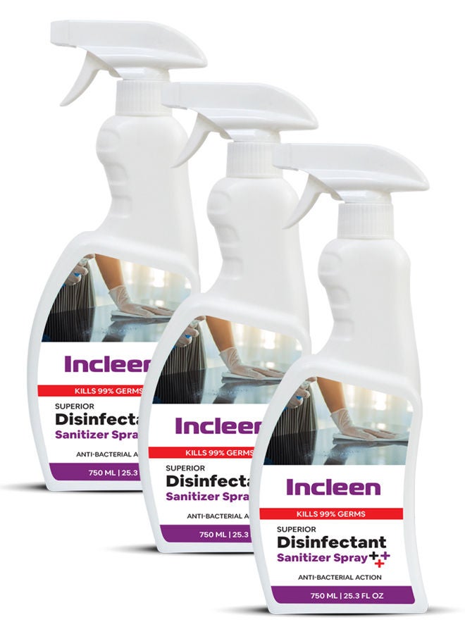 منحدر بخاخ معقم 3 × 750 مل - Image 1