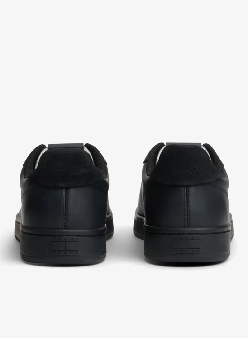 Tommy Jeans  Smooth Leather Archive Court Trainers for Men | Best Price UAE