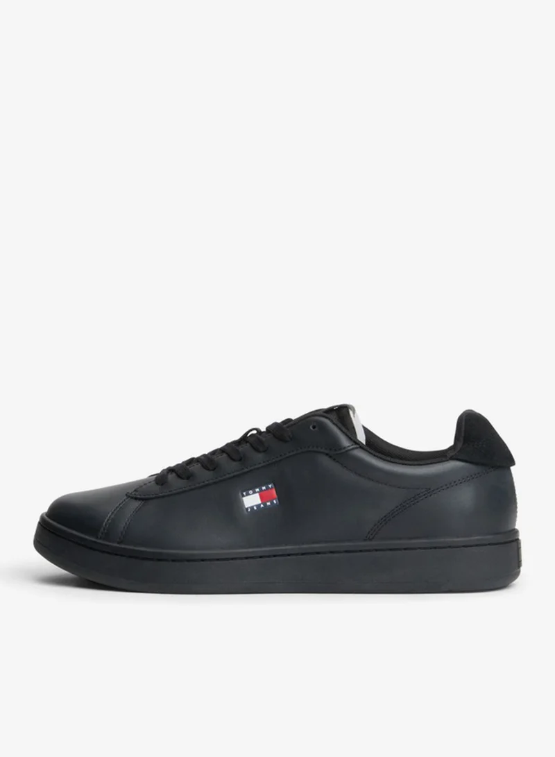 Tommy Jeans  Smooth Leather Archive Court Trainers for Men | Best Price UAE
