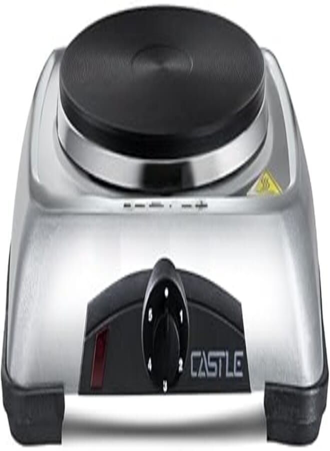 Castle EC1020 Hot Plate, Silver