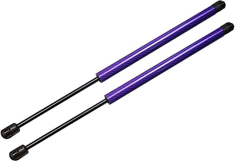 DEMULAX Purple Carbon Fiber Hood Lift Kit - Image 1