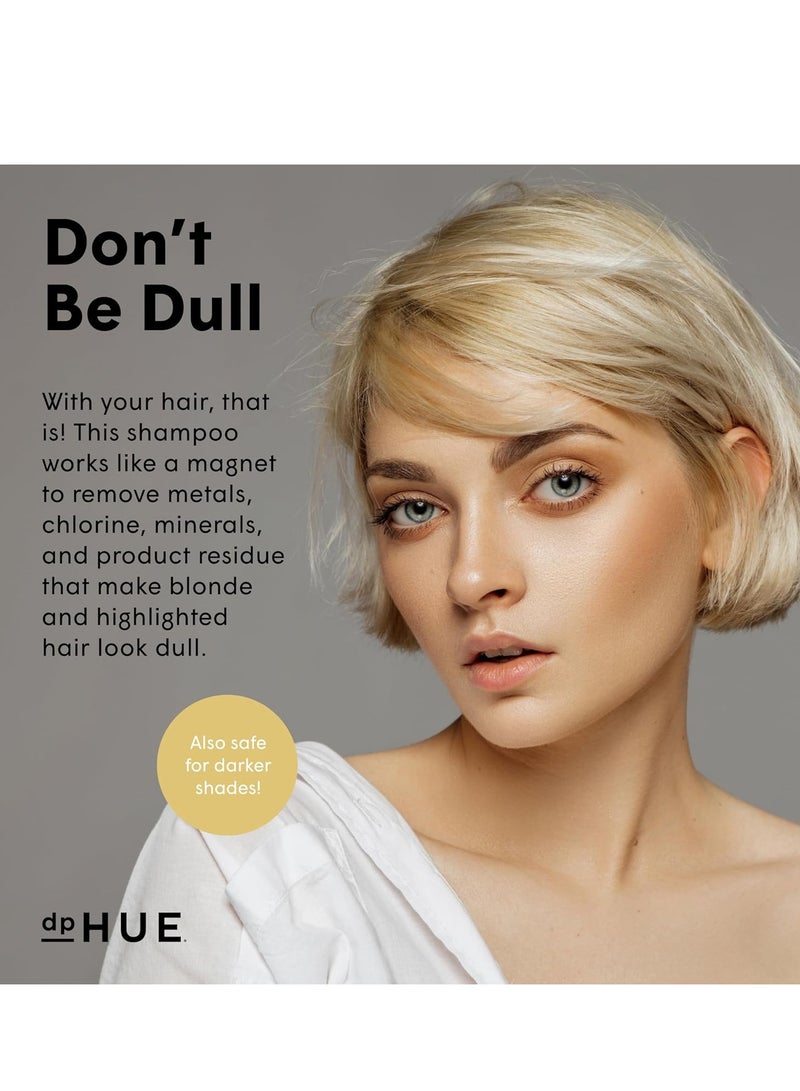 dpHUE Gentle Brightening Shampoo for Blonde Highlighted Hair 250ml - Image 4
