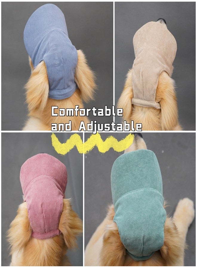ETOFIXEE Pet Baseball Cap with Ear Holes - Multi-Color Sun Visor Hat for Dogs & Cats, Summer & Fall Beach Headwear for Puppies & Kittens (Blue, M) - Image 4