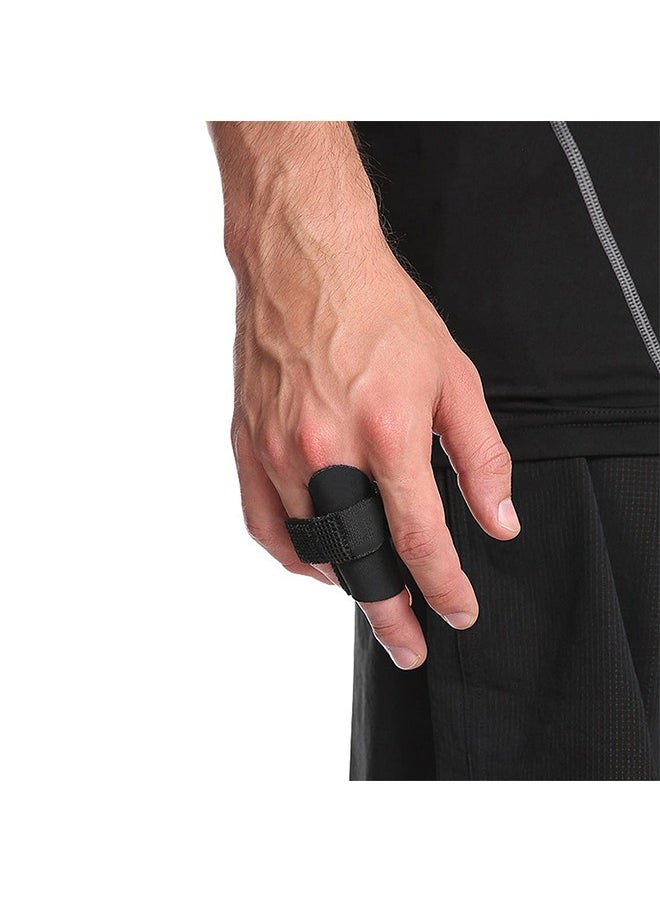 Generic - 2Pcs Neoprene Finger Splints, Adjustable Finger Brace, Finger Wraps, Finger Guards for Arthritis Sport, Finger Support Sleeves Protector for Basketball Volleyball Tennis - Image 1