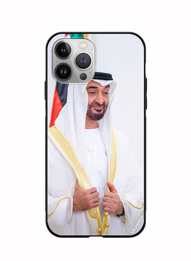 VR CREATIVE Protective Case Cover For Apple iPhone 12 Pro Max Sheikh Mohamed Bin Zayed Al Nahyan Design Multicolour - Image 1