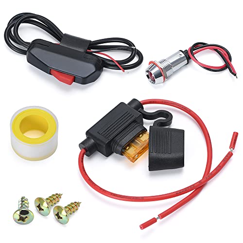 PQY Front Brake Line Lock Kit Heavy Duty Type Roll Control Hill Holder Kit Red - Image 3