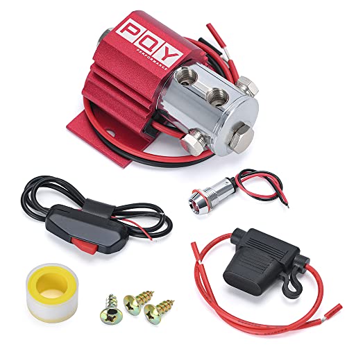 PQY Front Brake Line Lock Kit Heavy Duty Type Roll Control Hill Holder Kit Red - Image 2