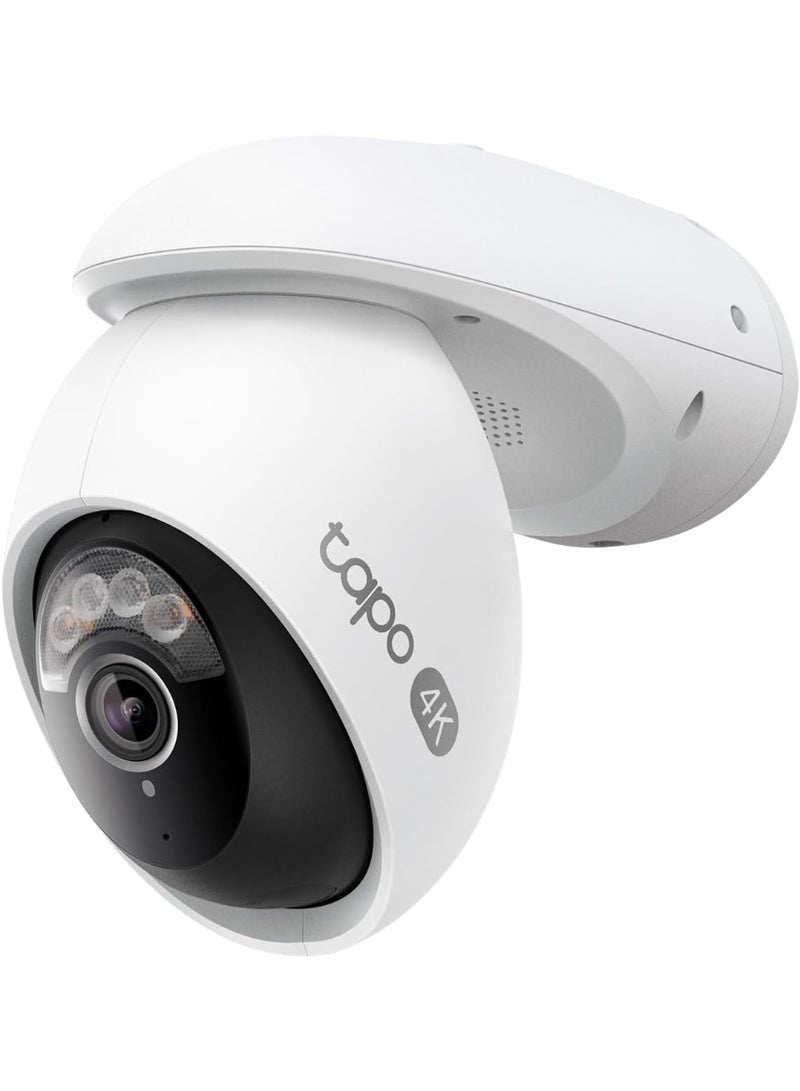 Tp-link Tl Tapo 4K 8MP Wired Pan/Tilt Outdoor Security Camera, Free Person/Vehicle Detect & 360° Motion Track, Color Night, Local AI, SD/Cloud Storage, Works w/Alexa & Google Home, 2.4 GHz WiFi C560WS - Image 1