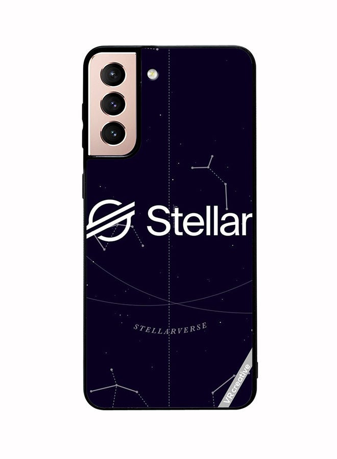VR CREATIVE Protective Case Cover For Samsung Galaxy S21 5G Stellar Design Multicolour - Image 1