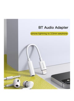 Yesido YAU31 Aux Audio Cable To Audio Adapter Cable | 10 CM 3.5 mm AUX Headphones Adapter White  - Image 2