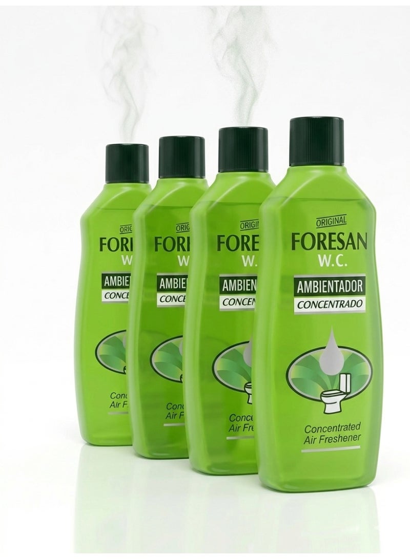فورزان معطر جو مركز فوريسان - عبوة من 4 زجاجات × 125 مل - رائحة أصلية تدوم طويلاً - Image 3