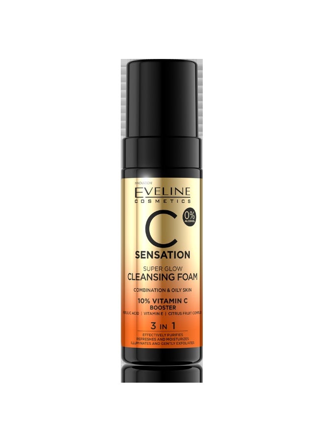 C Sensation Vit C 3In1 Cleansing Face Wash Foam 150ml