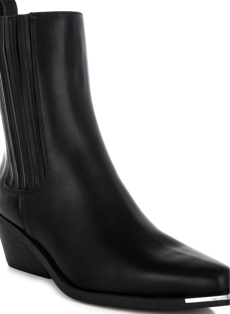 لندن راج أحذية تشيلسي سوداء عالية الكاحل من لندن راغ للنساء - Image 5