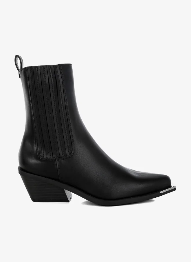 London Rag London Rag Women's High Ankle Chelsea Boots in Black