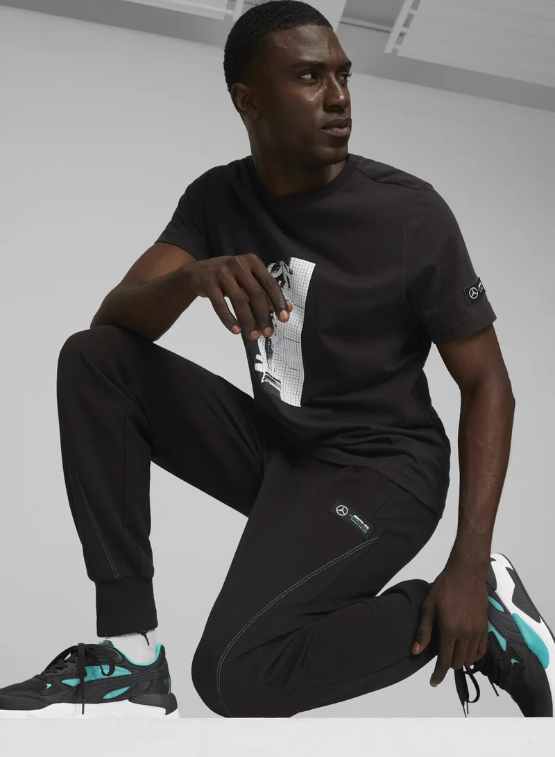 AMG Petronas Formula 1 Team  Mercedes-AMG Petronas Formula One Team Regular Fit Cotton Comfort Sweat Pants. for Men | Best Price UAE