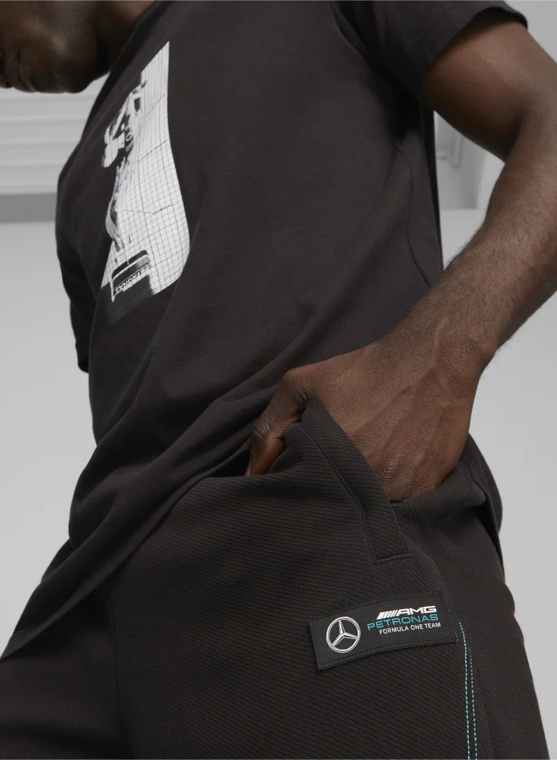 AMG Petronas Formula 1 Team  Mercedes-AMG Petronas Formula One Team Regular Fit Cotton Comfort Sweat Pants. for Men | Best Price UAE