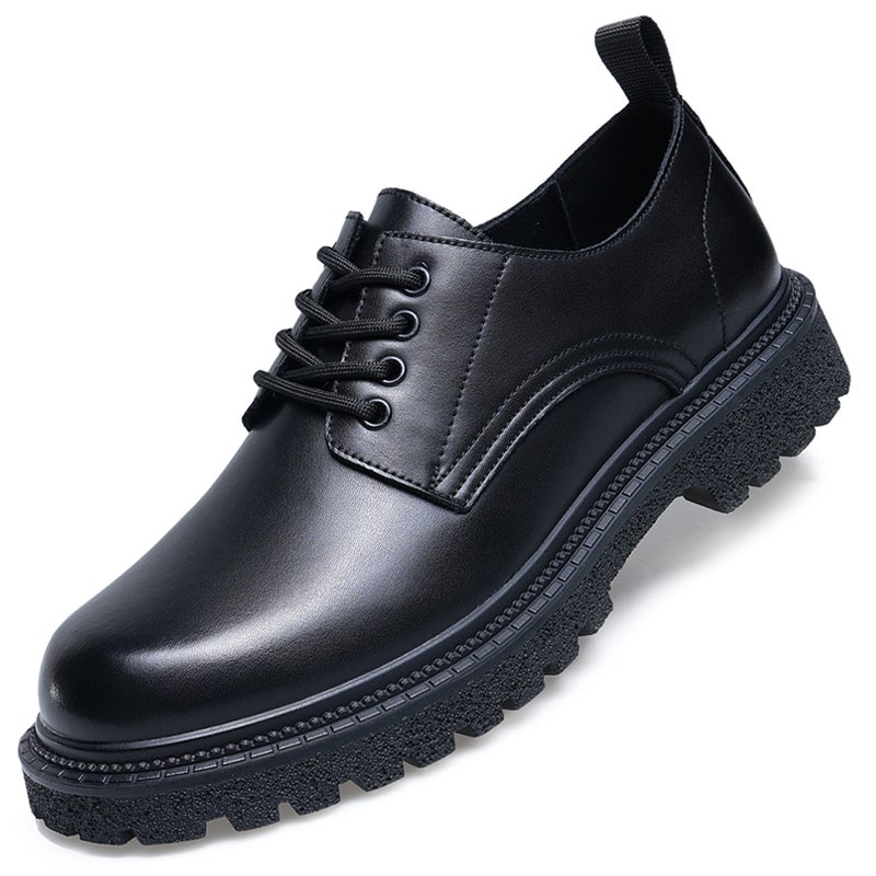 Poitulas Cow Split Leather Dress Shoes Men's - Image 2